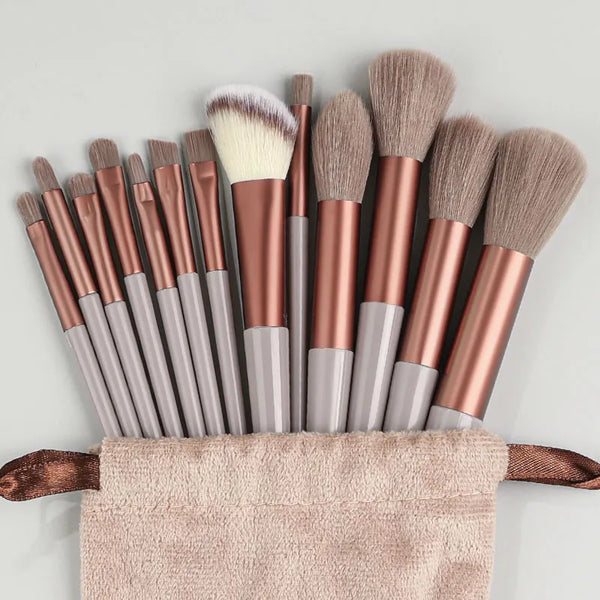 Fluffy Soft Makeup Brushes Set