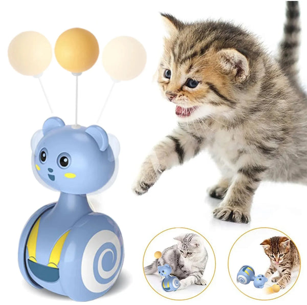 Cat Funny Rotating Ball Toy