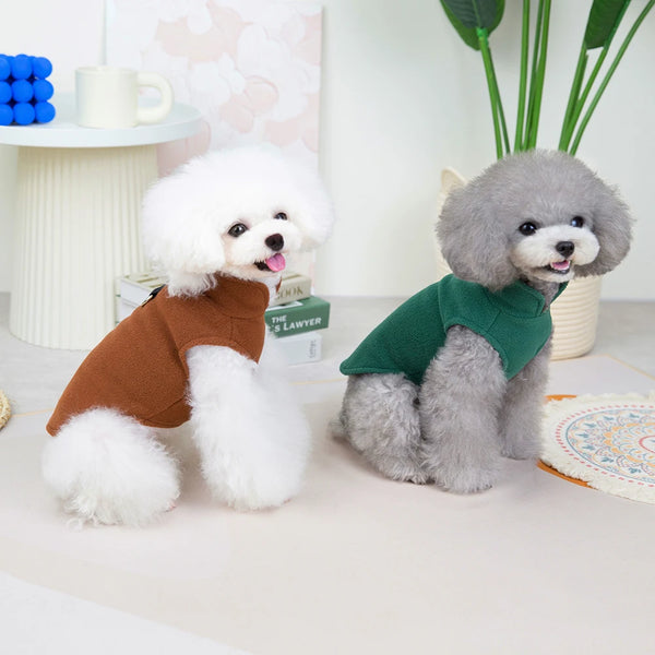 Puppy Outfit Soft Warm Vest