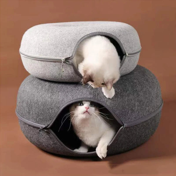 Cat Indoor Interactive Tunnel House
