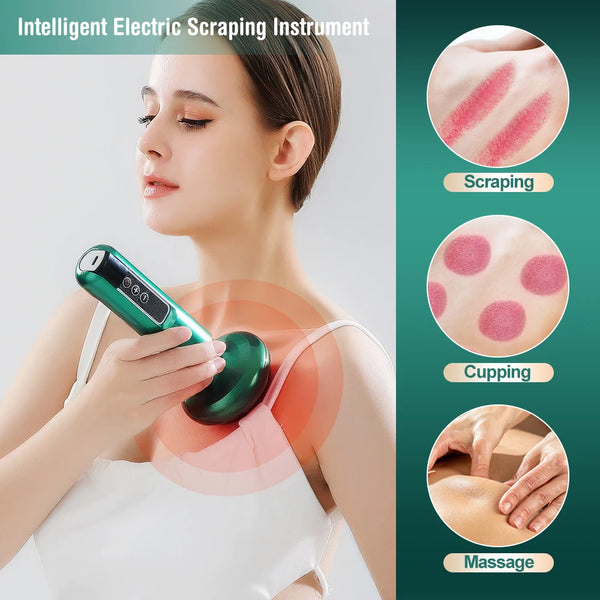 Skin Scraping Rechargeable Massager