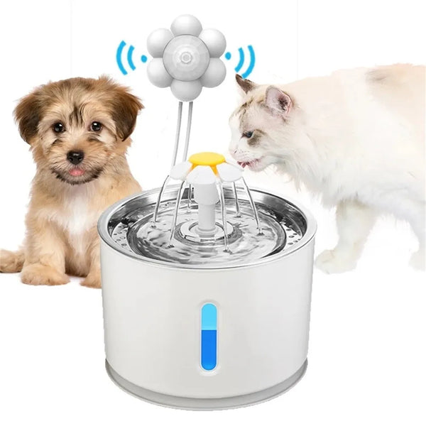 Motion Sensor Dog Water Fountain