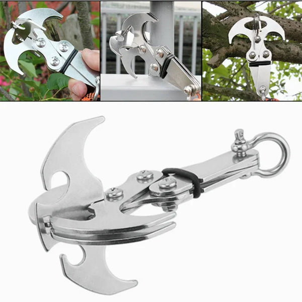 Stainless Steel Folding Grappling Hook