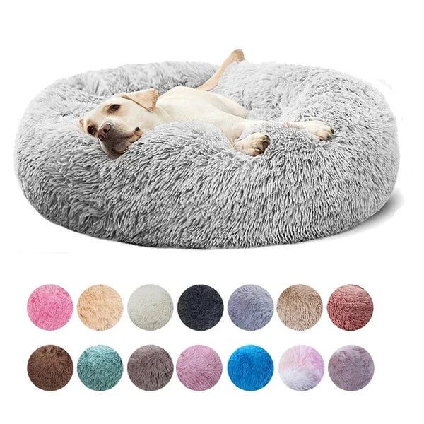Puppy Round Winter Warm Sleeping Bed