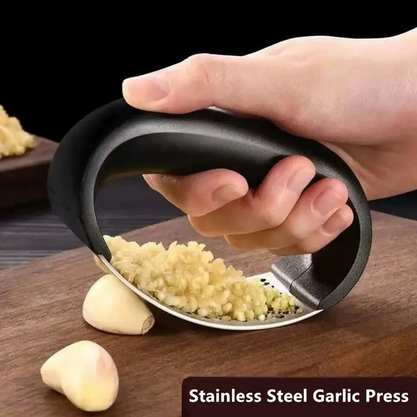 Stainless Steel Garlic Press Masher