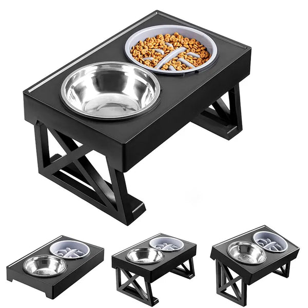 Dog Double Elevated Stand Bowl