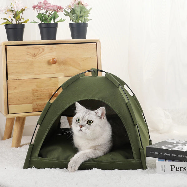 Cats Winter Warm Tent Bed House